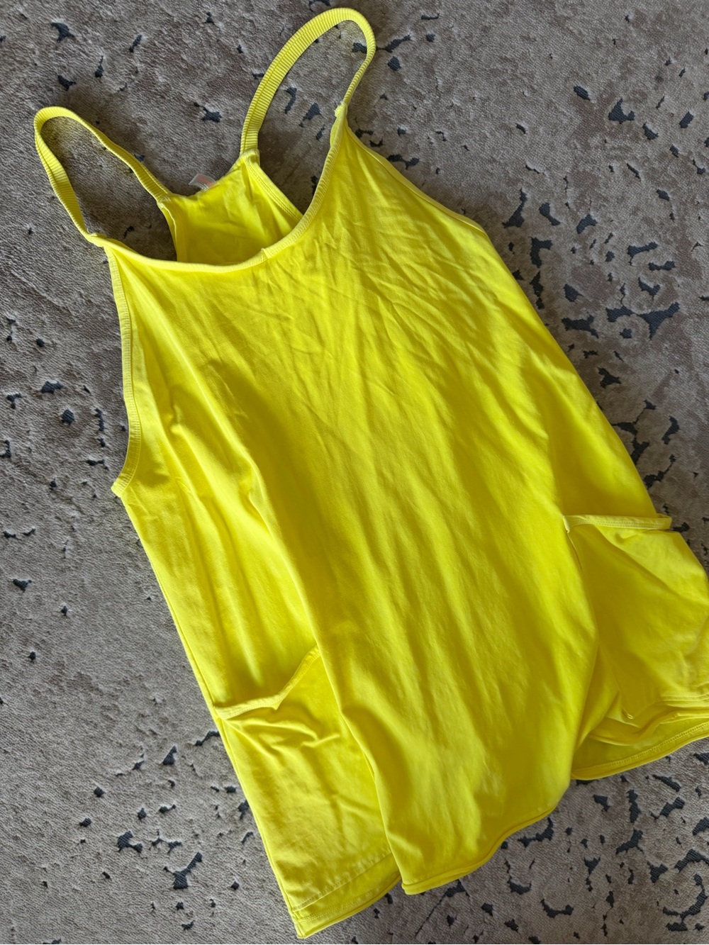 Bright Yellow Free People Movement Onesie